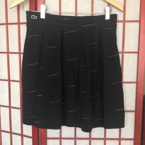 Lacoste black skirt
